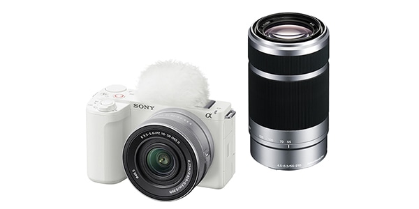 SONY / VLOGCAM ZV-E10M2X WQ Double Zoom Lens Kit White