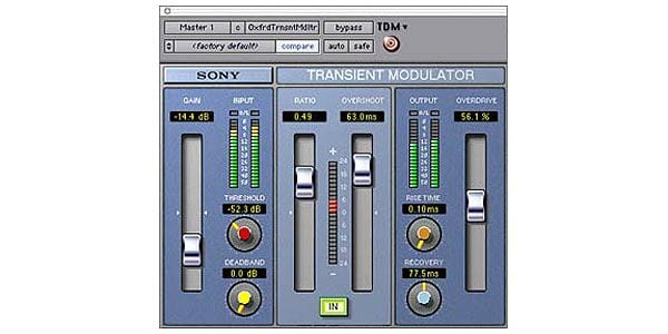 SONNOX OXFORD/Oxford TransMod HD-HDX