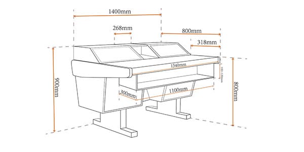 Soundmaker ( サウンドメーカー )  / PF-140 DTMデスク画像2