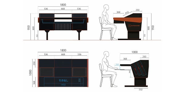 Soundmaker ( サウンドメーカー )  / PF-180 DTMデスク画像6