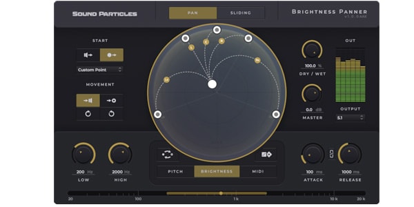 Sound Particles ( サウンド パーティクルズ )  / Brightness Panner 電子メール納品