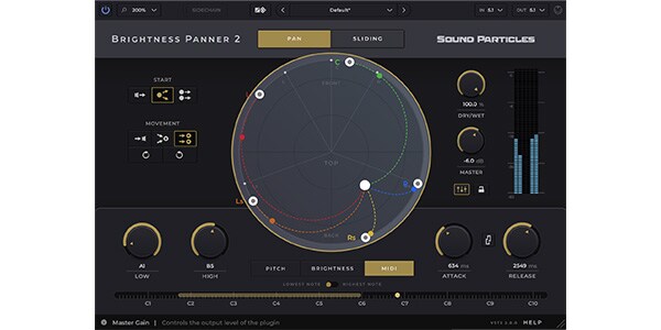 Sound Particles ( サウンド パーティクルズ )  / Brightness Panner 2 電子メール納品画像3