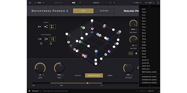 Sound Particles ( サウンド パーティクルズ )  / Brightness Panner 2 電子メール納品画像5