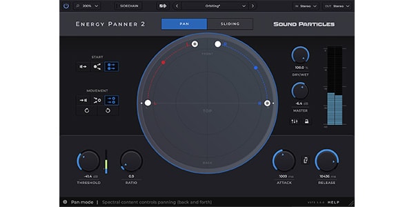 Sound Particles ( サウンド パーティクルズ )  / Energy Panner 2 電子メール納品