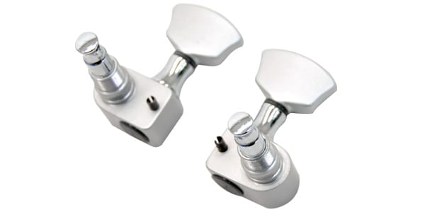 Solid Pro 3x3 Guitar Tuners Satin Chrome