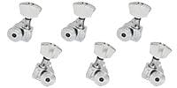 SPERZEL Trim-Lok 3x3 Locking Guitar Tuners Chrome