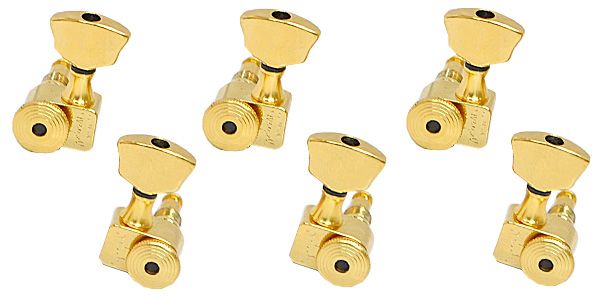 SPERZEL Trim-Lok 3x3 Locking Guitar Tuners Gold