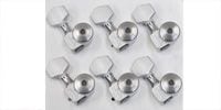 SPERZEL Trim-Lok 6-in-line Locking Guitar Tuners Satin Chrome