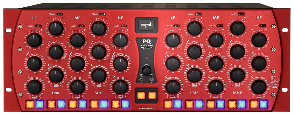 SPL/PQ Red マスタリングイコライザー