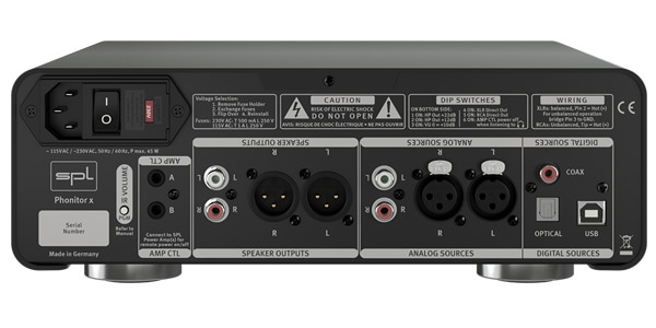 SPL / Phonitor x (Red) アナログ DAC非搭載画像2