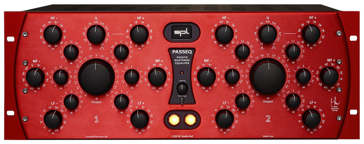 SPL/PASSEQ Model Red 2chパッシブEQ