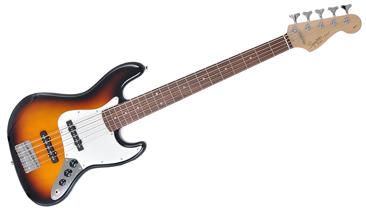 SQUIER/Affinity Jazz Bass V Brown Sunburst