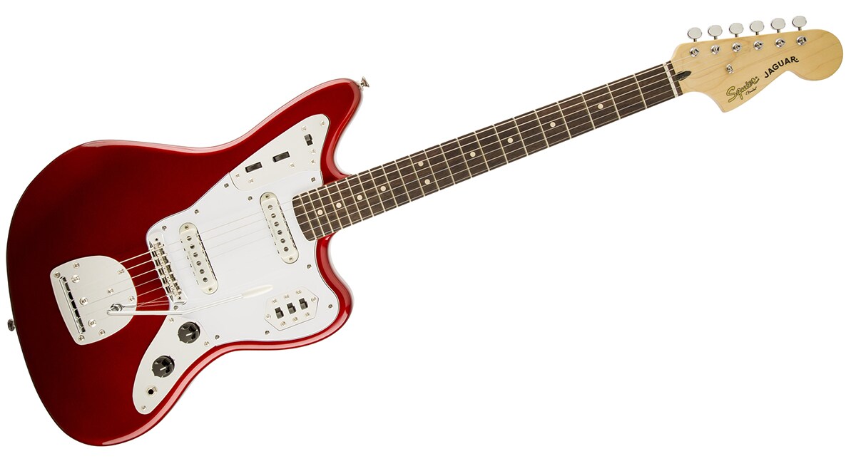 SQUIER/Vintage Modified Jaguar Candy Apple Red