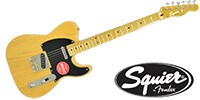 SQUIER Classic&nbsp;Vibe&nbsp;Telecaster&nbsp;&amp;#039;50s&nbsp;Butterscotch&nbsp;Blonde