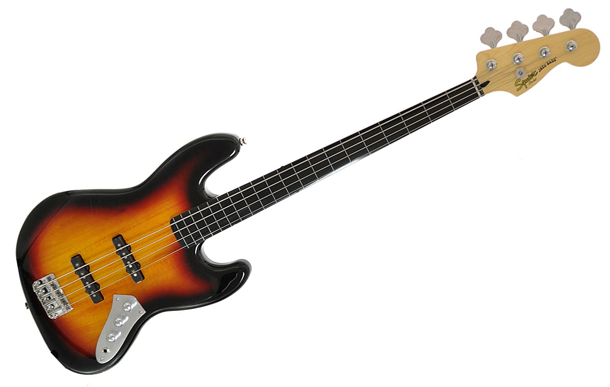 SQUIER/Vintage Modified Jazz Bass Fretless 3-Tone Sunburst