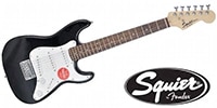 SQUIER Mini Strat Black　ミニエレキギター