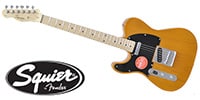 SQUIER AFFINITY TELE Butterscotch Blonde Left-Handed