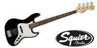 SQUIER Affinity Jazz Bass Black