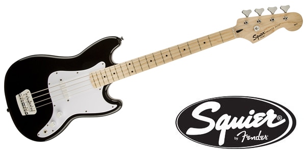 SQUIER ( スクワイヤ ) Bronco Bass Black ショートスケールベース