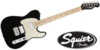 SQUIER Contemporary Telecaster HH Black Metallic