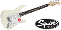 SQUIER Bullet Strat with Tremolo Arctic White