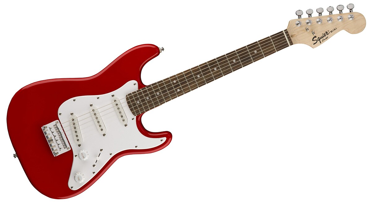 SQUIER/Mini Strat torino red ミニエレキギター