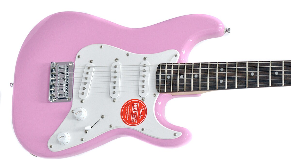 Squier スクワイヤ Mini Strat Pink ミニエレキギター 送料無料 サウンドハウス Squier スクワイヤ Mini Strat Pink ミニエレキギター 送料無料 サウンドハウス