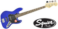 SQUIER Affinity Jazz Bass Laurel Fingerboard Imperial Blue