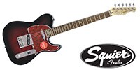SQUIER Standard Tele Antique Burst
