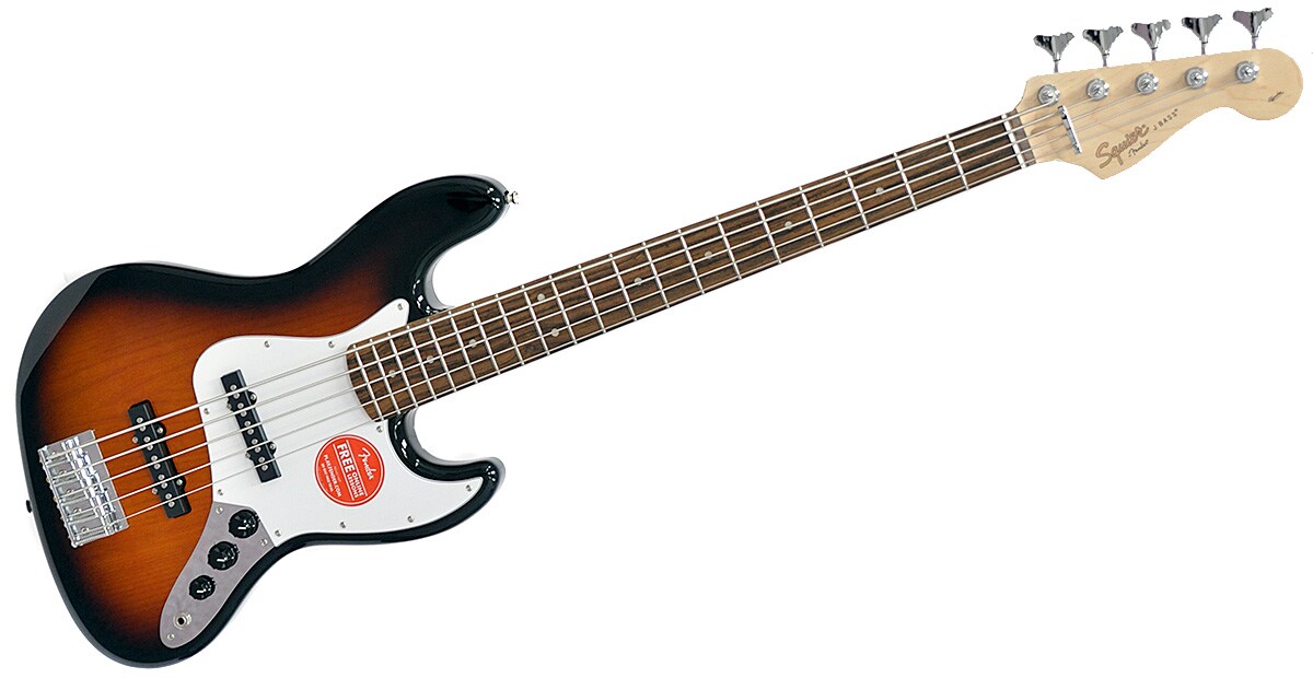 SQUIER/Affinity Jazz Bass V Brown Sunburst