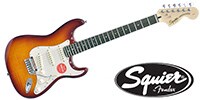 SQUIER Standard Stratocaster FMT Amber Sunburst