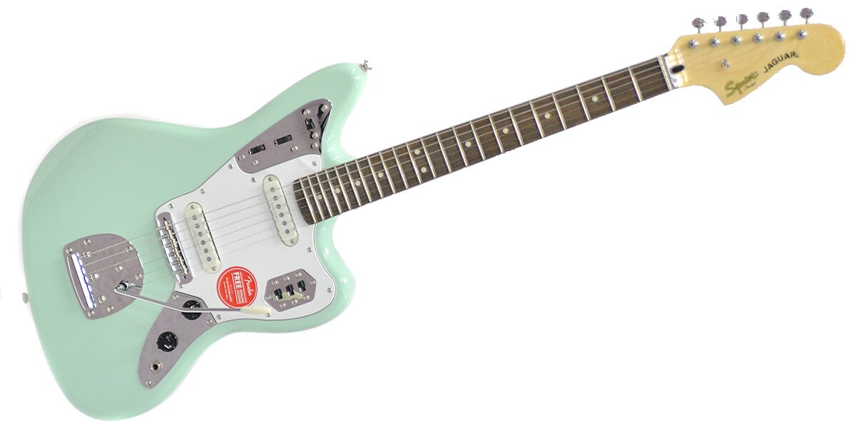 SQUIER/Vintage Modified Jaguar Surf Green