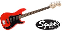 SQUIER Affinity Precision Bass PJ Race Red