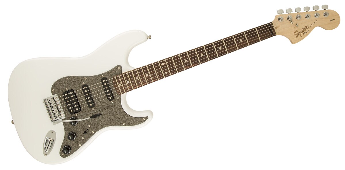 SQUIER/Affinity Stratocaster HSS Olympic White