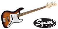 SQUIER Affinity Jazz Bass Brown Sunburst