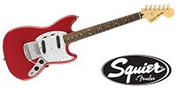 SQUIER Vintage Modified Mustang Fiesta Red