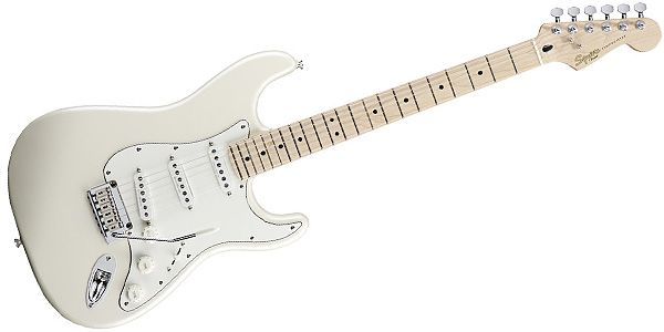 SQUIER/Deluxe Stratcaster Pearl White Metallic