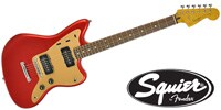 SQUIER Deluxe Jazzmaster Candy Apple Red