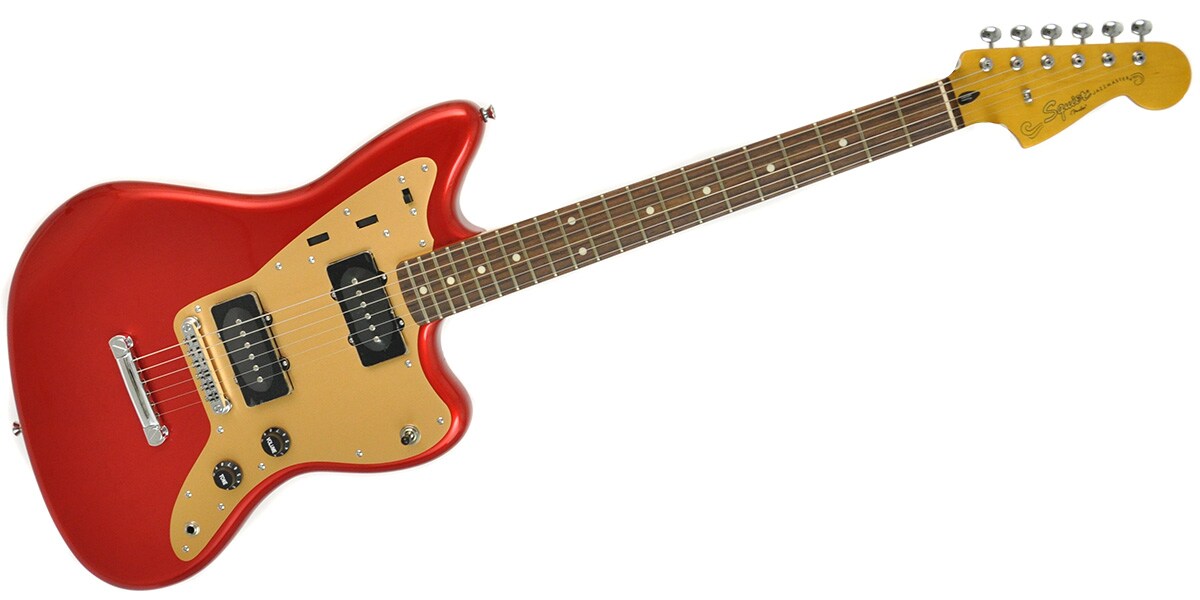 SQUIER/Deluxe Jazzmaster Candy Apple Red