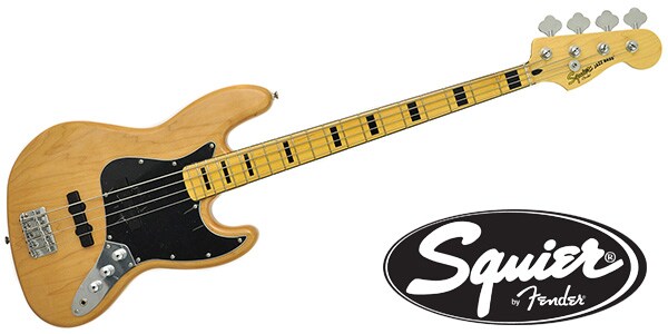 squier スクワイヤ vintage modified jazz bass 70s nt mod 送料