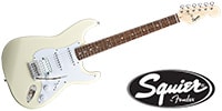 SQUIER / Bullet Stratocaster HSS, Laurel, Arctic White