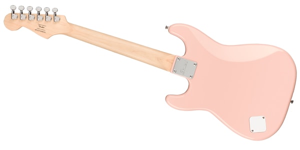 Squier by Fender Mini Stratocaster Shell Pink エレキギター