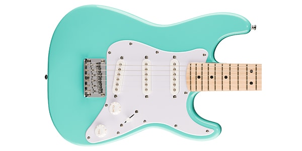 SQUIER ( スクワイヤ ) / Mini Strat Maple FB White PG Sea Foam Green画像3