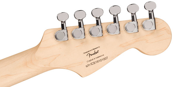 Squier by Fender Mini Stratocaster Left-Handed Black エレキ