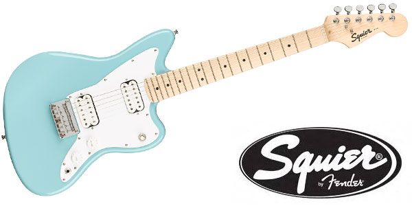 SQUIER ( スクワイヤ ) Mini Jazzmaster HH Daphne Blue 送料無料