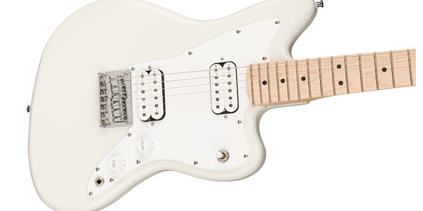 SQUIER / Mini Jazzmaster HH Olympic White画像4