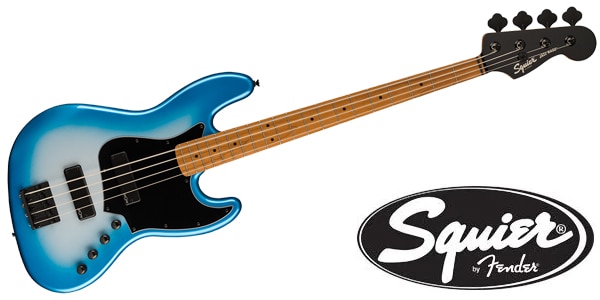 SQUIER/Contemporary Active Jazz Bass HH, Roasted Maple, Sky Burst