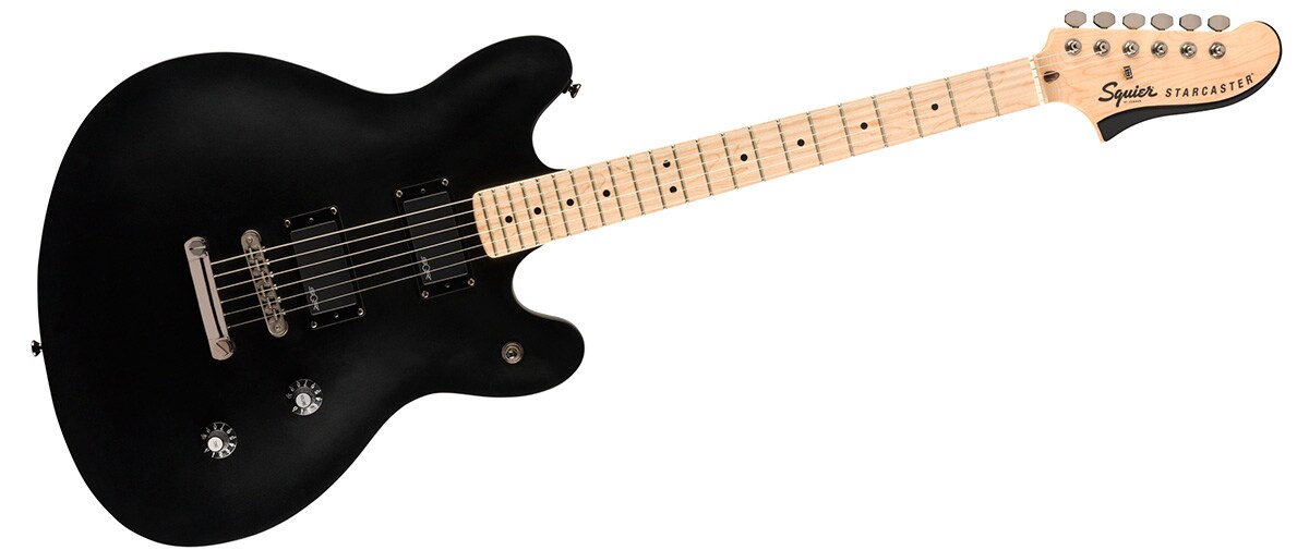 SQUIER/Contemporary Active Starcaster Flat Black