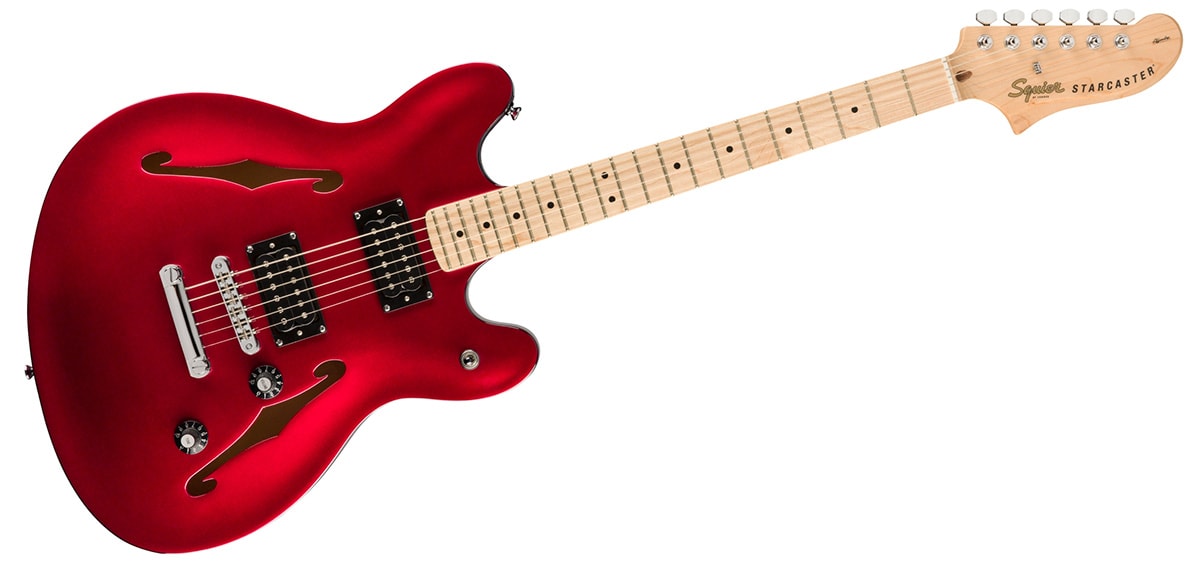 SQUIER/Affinity Series Starcaster Candy Apple Red