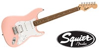 SQUIER / Bullet Strat HSS HT Shell Pink